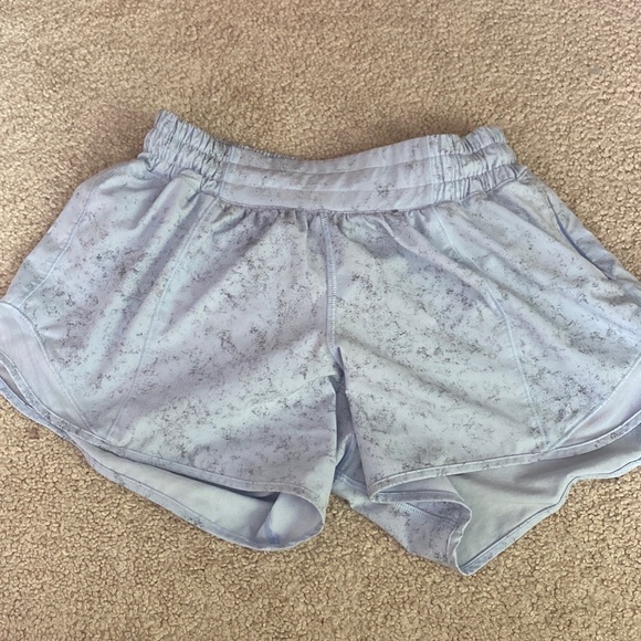 lululemon athletica Pants - Gravel dust pastel blue multi/ pastel blue Hotty Hots from
lululemon